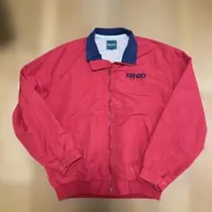 KENZO GOLF ナイロンジャケット レッド ネイビー