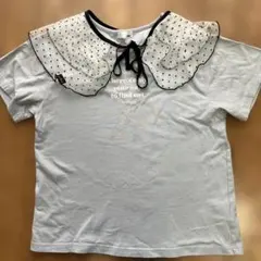 Jenni love Tシャツ＆レース付け襟つき150cm