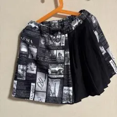 美品！Bebe モノクロプリントキュロットスカートのサムネイル