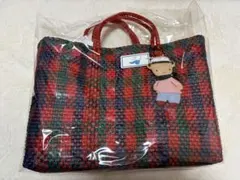 ご専用　ファミリア♡メルカドバッグ　大サイズ　赤チェック