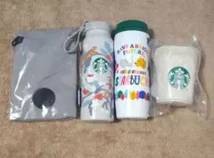 スターバックス 福袋 2026 タンブラー サコッシュ カップポーチ 4点セット