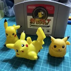 ピカチュウ 指人形　レトロのサムネイル