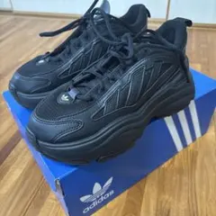 1回のみ着用 adidas ozgaia 厚底スニーカー 23.5cm