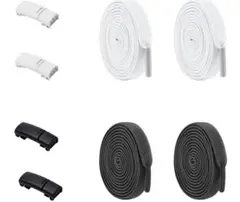 【新品】結ばない マグネット式 セット 靴ひも 留め具 靴紐 ゴム 伸びる靴紐