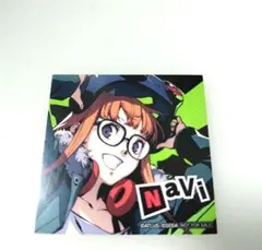 ペルソナ5 P5R AMOCAFE アモカフェ　ましかくシール　ナビ　佐倉双葉