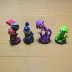 スプラトゥーン amiiboアミーボ    4点セット      初期化済み