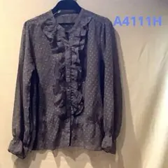 値下げ★joli&rigolo★フリル付き長袖ブラウスA4111H