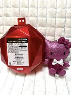 【匿名配送】 サンリオ シークレットマスコットホルダー キラキラ ハローキティ