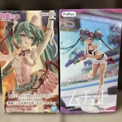 初音ミク　くるみ割り人形/レーシングミク2025 フィギュア2個セット