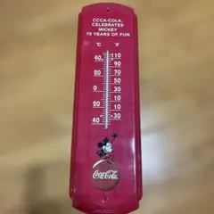 コカコーラ CocaCola メタルサイン サーモメータ温度計 看板ST0319