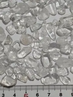 【165】50g・天然石・水晶・さざれ・マダガスカル産・研磨済