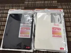 ユニクロ ヒートテック UネックT 8分袖 XL 2枚セット