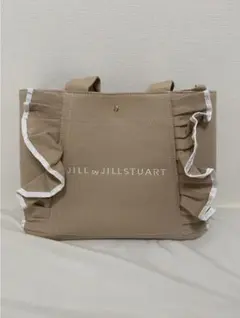 JILL by JILLSTUART フリルトートバッグ ベージュ