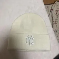 ニューヨークヤンキース ホワイトビーニー