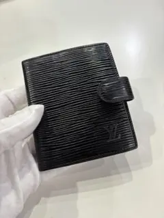 ルイヴィトン エピ 名刺入れ ノワール 黒 正規品 IS0851 フランス製