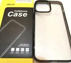 JETech iPhone 13 Pro Max ケース　クリアブラック