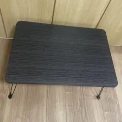 L THOOH 折りたたみ テーブル 長70*幅48cm*高さ36cm ブラック