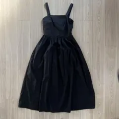 COS ロングキャミソールワンピース