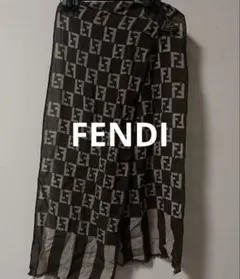FENDI フェンディ FFロゴ 総柄 ウールニットスカート 42 - メルカリ