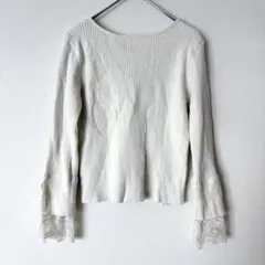美品⭐️エルマンノシェルヴィーノ レースニット 3XL シルク カシミヤ