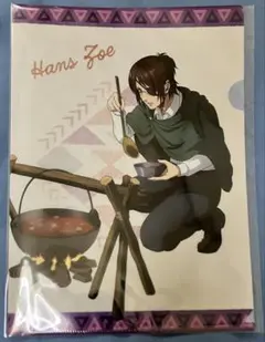進撃の巨人　コレイズコラボ　ハンジ　クリアファイル