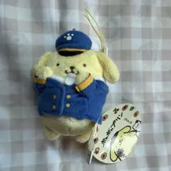 サンリオ　激レア　2012 東京駅　ポムポムプリン ぬいぐるみマスコット 駅員 サンリオ 激レア 2012 東京駅 ポムポムプリン ぬいぐるみマスコット
