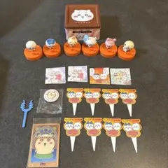 ちいかわ×CoCo壱番屋 スプーン置きフィギュア 第1弾と第2弾 おまけグッズ付