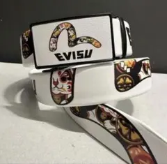evisu ど根性ベルト　エヴィス　大阪 恵美寿屋 ヌメ革 ダブルピン ベルト 2026年最新】EVISU メンズ ベルトの人気アイテム - メルカリ