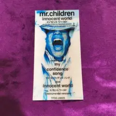 mr.children innocent world ステッカー