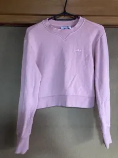 adidas ピンク トレーナー J/S