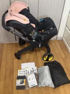 doona i ドゥーナi チャイルドシート ベビーカー 一体型 ピンク