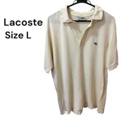 Lacoste ポロシャツ アイボリー サイズLのサムネイル