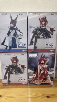 ぬーどるストッパーフィギュア 4体セット アークナイツ NIKKE