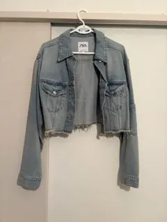 ZARA ショート丈デニムジャケットSサイズ