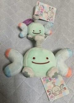 【紙タグ】 ポケモン へんしんメタモン ヤブクロン ポケモンセンター ぬいぐるみ へんしんメタモン ヤブクロン ぬいぐるみ 希少 ポケモンセンター限定