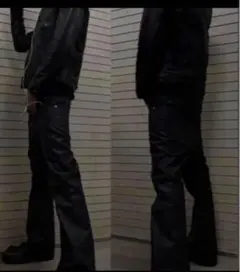 goar.archive FLARE OIL PANTS L - メルカリ