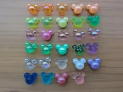 ミッキー　アクリルビーズ　②　カラフル