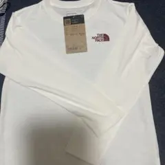 新品未使用　The North Face   ロンT 140  オフホワイト