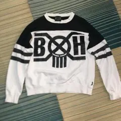 #Bounty Hunter トレーナー ホワイト/ブラック