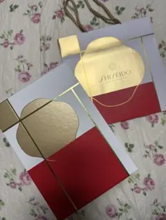 資生堂 SHISEIDO 紙袋 ショッパー ギフトボックス ホリデーコレクション