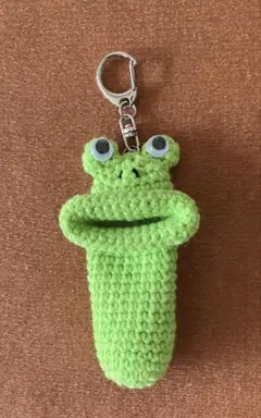 リップケース　かえる