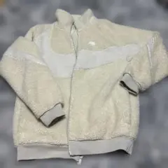 Nike フリースジャケット クリームLサイズ