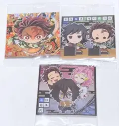 鬼滅の刃 ウエハース 炭治郎 義勇 伊黒 蜜璃