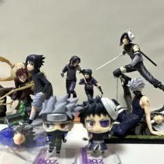 NARUTO フィギュア①我愛羅 サスケ イタチ カカシ オビト メガハウス