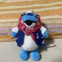 JINRO ジンロ 限定 ぬいぐるみキーホルダーかえる ジードラゴン GD 青のサムネイル