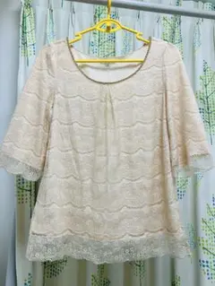 ロペ　ピクニック　総レース　Tシャツ