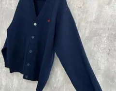 BEVERLY HILLS POLO CLUB ワンポイントカーディガン　ニット