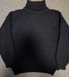 英国製 HIGHLAND CLUB ウールタートルネックセーター ユニセックス