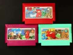 忍者じゃじゃ丸くん3本セット　ファミコンソフト