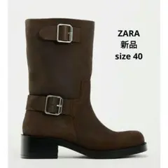 ブーツ size 40 ZARA 新品